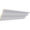 Ekena Millwork 3 7/8"H x 3 7/8"P x 5 1/2"F x 94 1/2"L Foster Traditional Smooth Crown Moulding MLD03X03X05FO - alternate 2